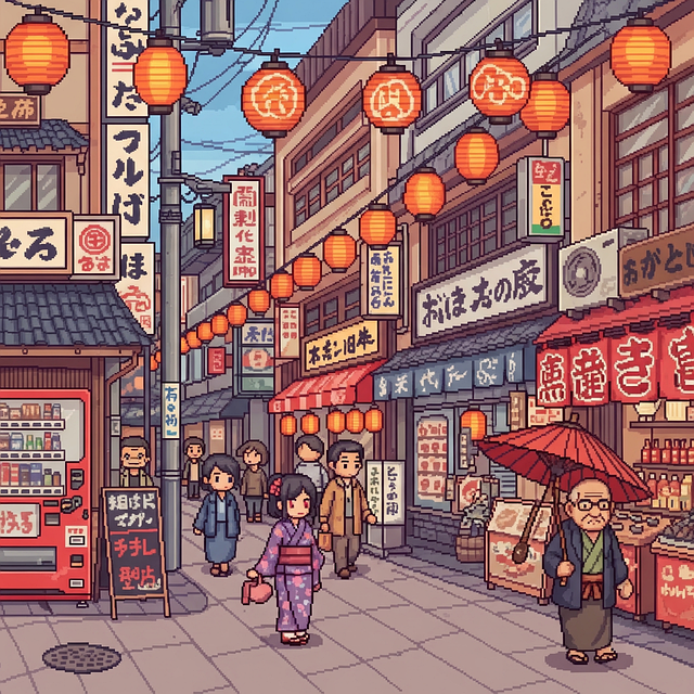 Free Pixelart Retro illustration and picture