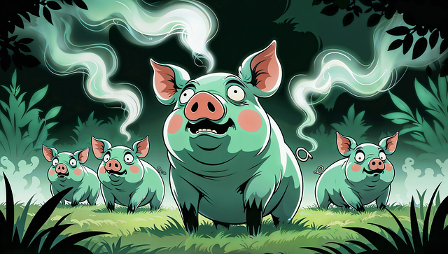 Free Pigs Demon illustration and picture