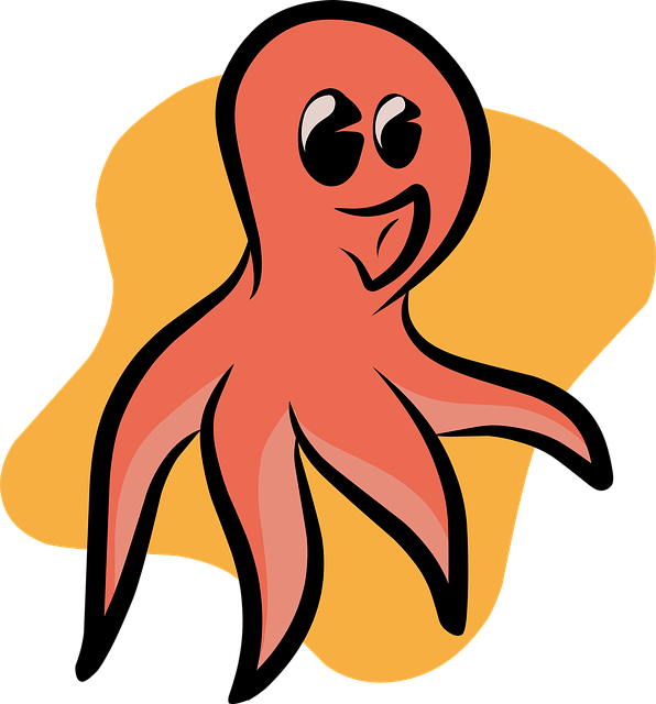 Free Squid Octopus vector and picture
