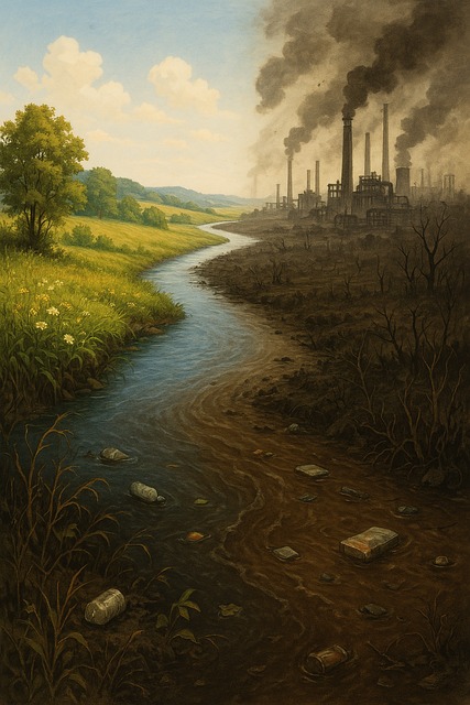 Free Landscape Pollution illustration and picture