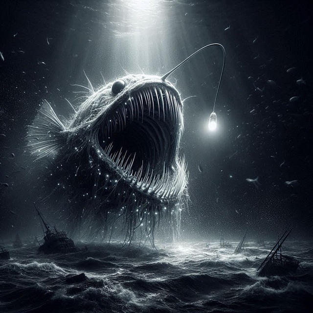 Free ai generated horror frightening illustration