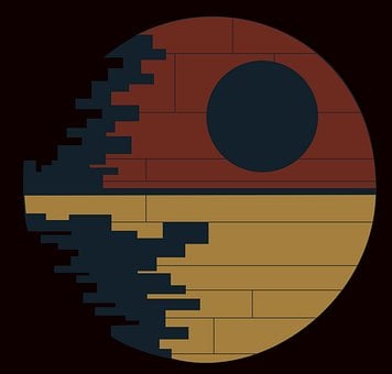 Free Gold Starwars vector and picture