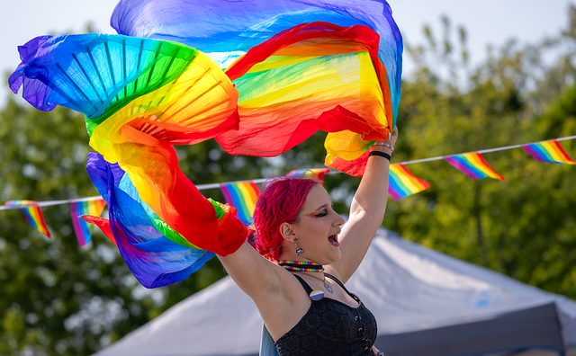 Free pride rainbow lgbtq illustration