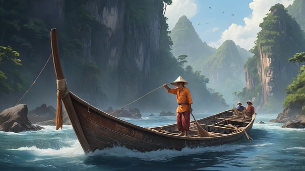 Free Boat Nature illustration and picture