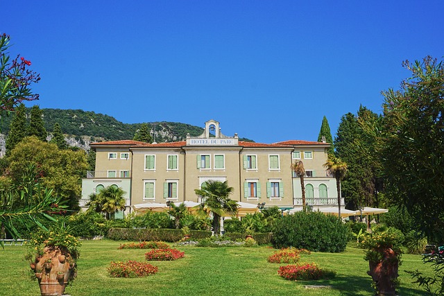 Hotel Du Parc, Garda, Itálie, Slunce