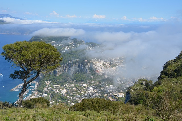 Capri, Italien, Natur, Landskab, Klint