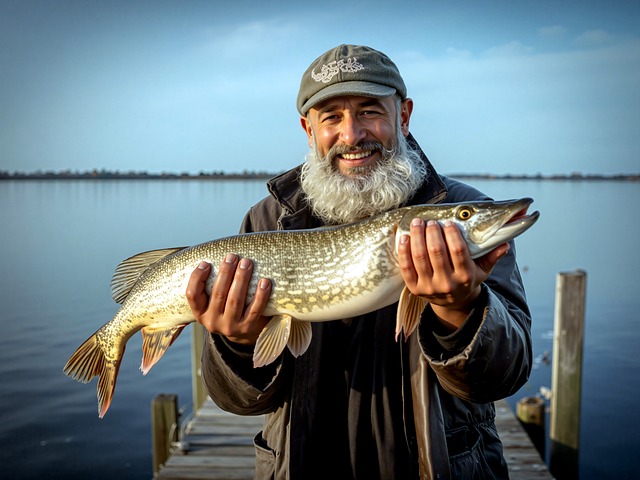 Free ai generated fisherman angler illustration