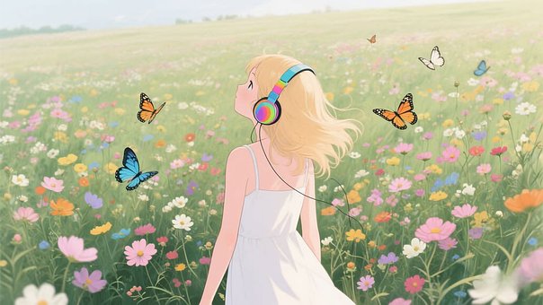 Free Headphones Music illustration and picture