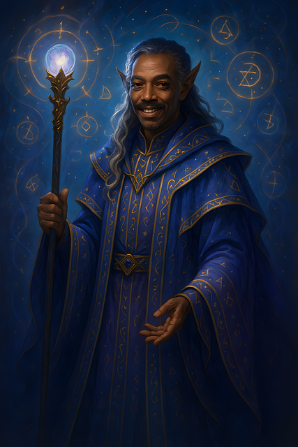 Free Wizard Black illustration and picture