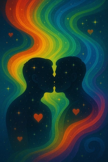Free ai generated proud rainbow illustration