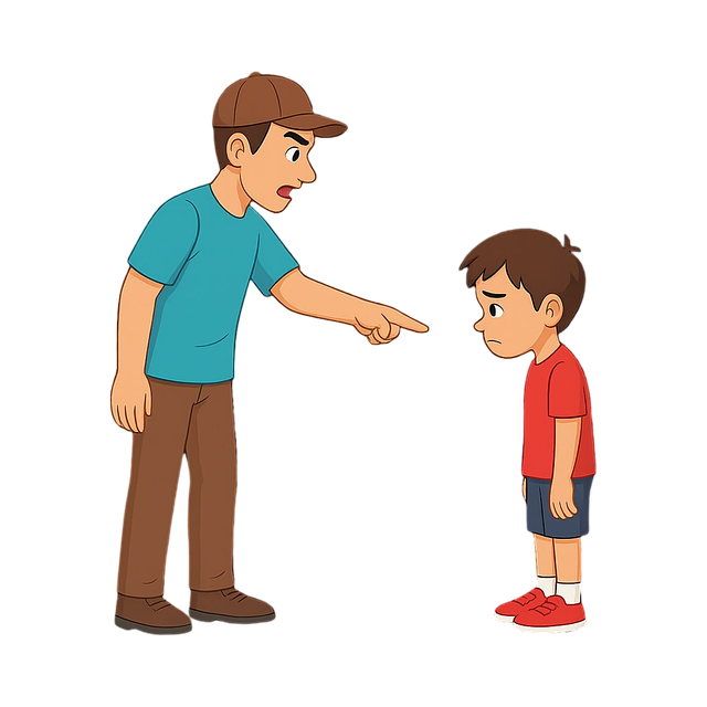 Free ai generated parenting discipline illustration