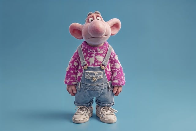 Free cartoon cartoon character big ears illustration