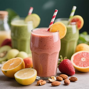 Free Smoothies To Drink illustration and picture