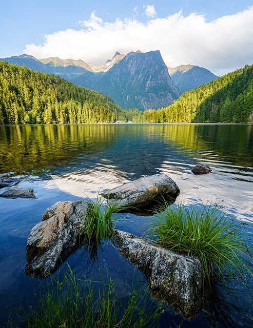 Sø, Natur, Landskab, Vand, Alperne