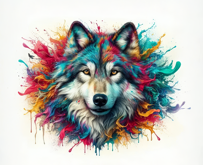 Free Wolf Art illustration and picture