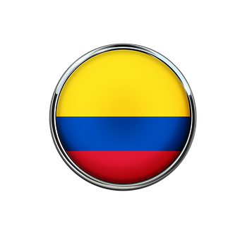 Flagge, Kolumbien, Emblem, Symbol, Land