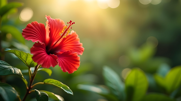 Free Hibiscus Flower illustration and picture