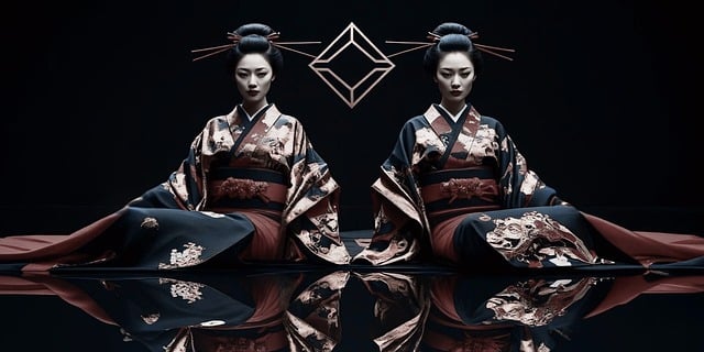 Free Women Kimono illustration and picture