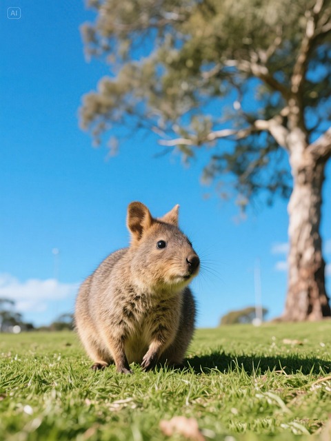 Quokka, Dyr, Australien, Natur, Dyreliv