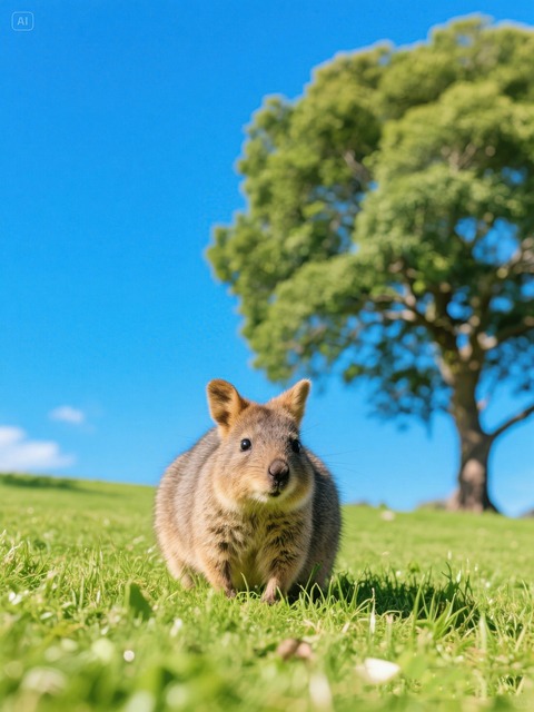 Quokka, Dyr, Australien, Natur, Dyreliv