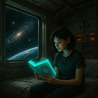 Rom, Galaksen, Sci-Fi, Lesning