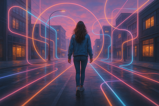 Free Surreal Cyberpunk illustration and picture