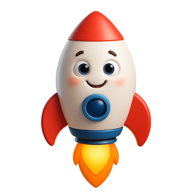 Free ai generated rocket space illustration
