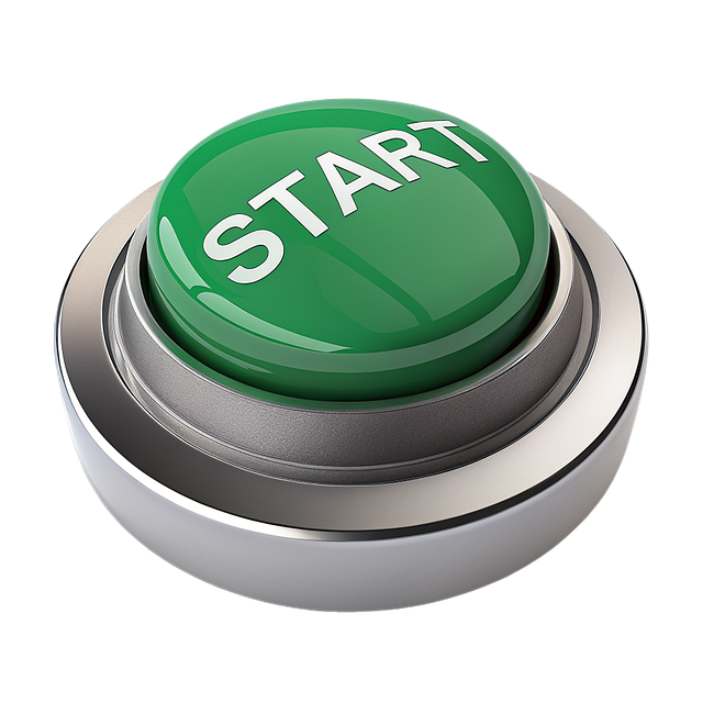 Free ai generated button start illustration