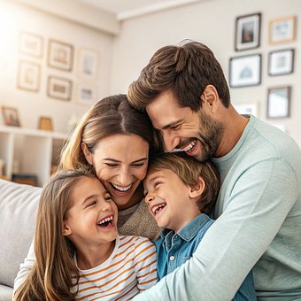 Free The Family Love illustration and picture