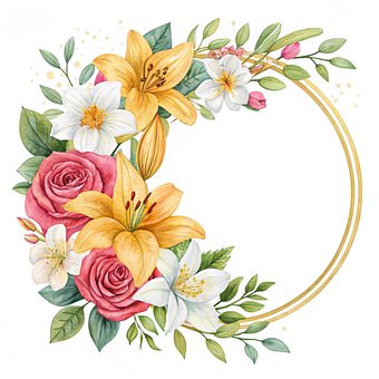 Free Ai Generated Wreath illustration and picture