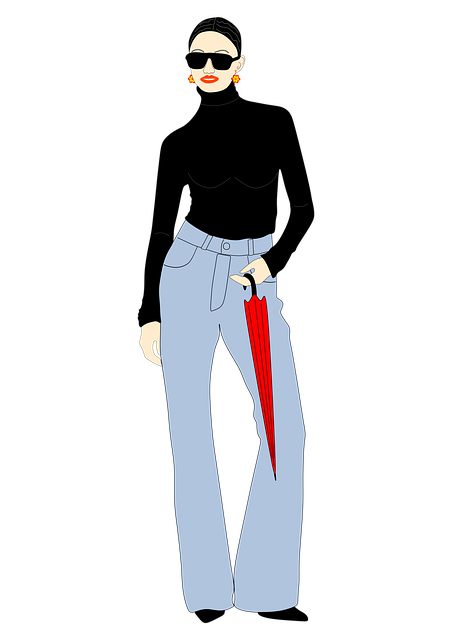 Free woman girl model illustration