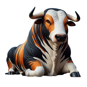 Touro, Animal, Listrado, Natural, Gado