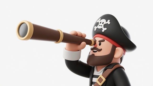 Free Ai Generated Pirate illustration and picture