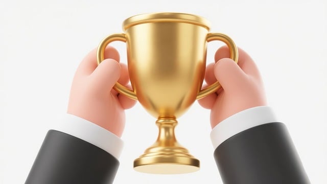 Free Ai Generated Winner illustration and picture