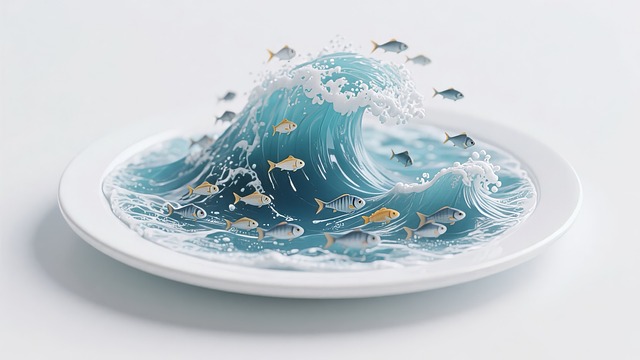 Free School Of Fish Natural illustration and picture