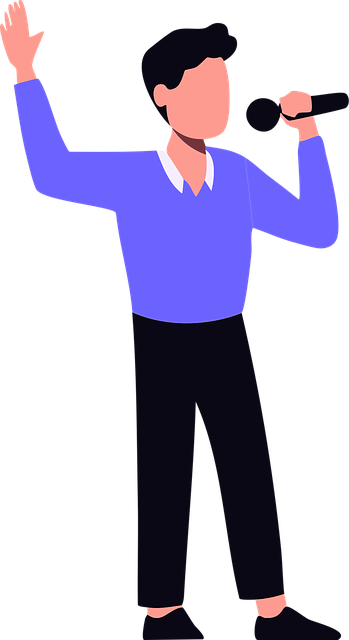 Free singer music concert vector