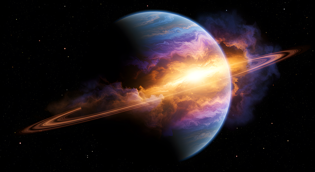 Free planet world universe illustration