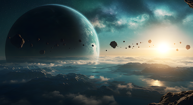 Free planet world universe illustration