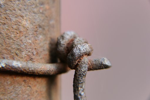 Metall, Rostig, Textur, Historisch