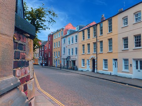 Nottingham, Rua, Edifícios, Cidade