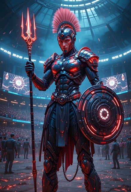 Free gladiator colosseum roman illustration