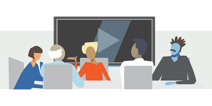 Free Meeting Office vector and picture