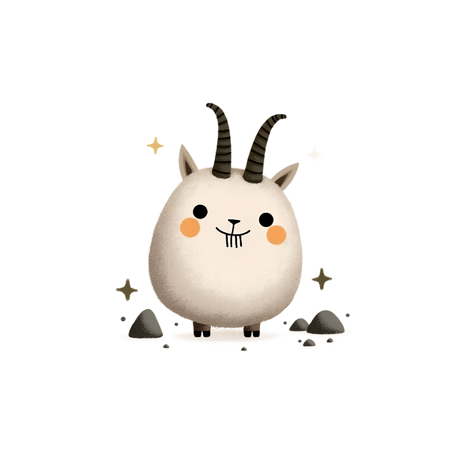 Free goat cute ibex illustration