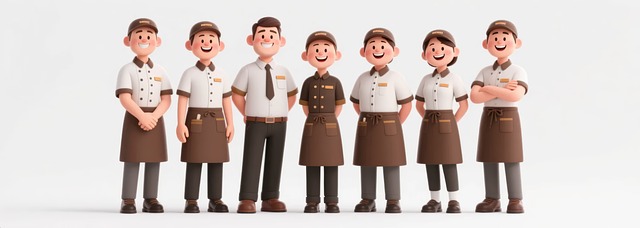 Free Entrepreneur Catering Team illustration and picture
