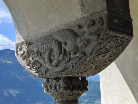 Columnas, Castillo, Medieval, Italia