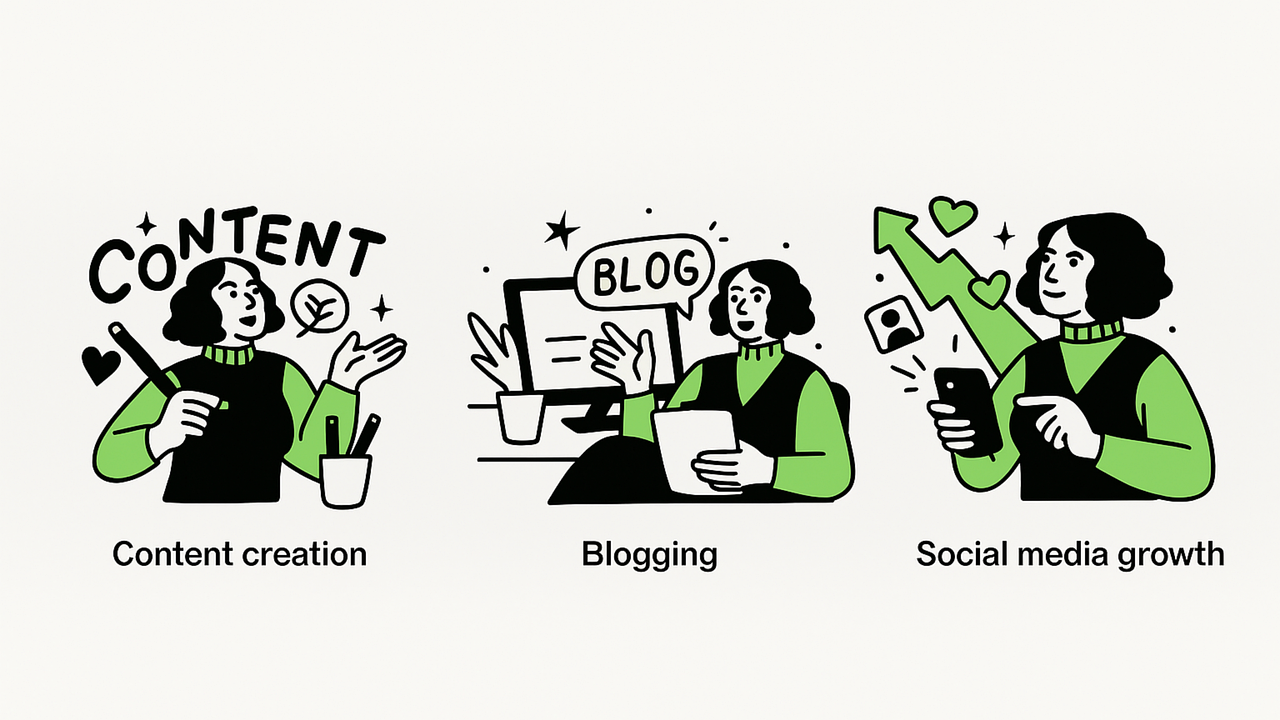 Download free HD stock image of Content Creation Free content creation blogging vector