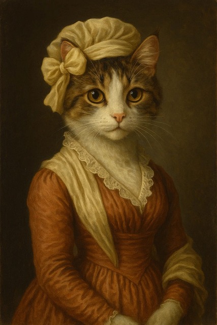 Free ai generated cat kitten illustration