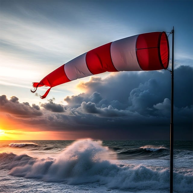 Free wind sock sea ocean illustration