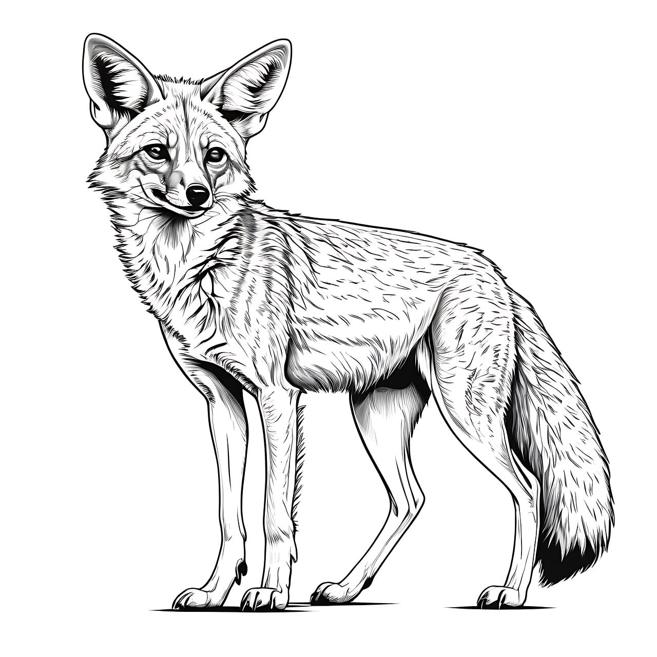 Download free HD stock image of Ai Generated Fox Free ai generated fox fennec fox illustration