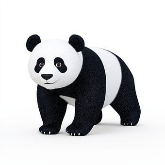 Free Panda Bear illustration and picture